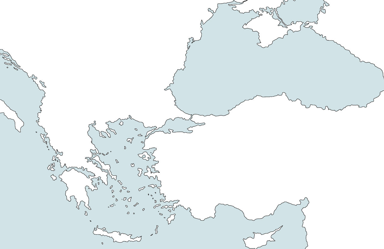 Blank map of Balkan-Anatolia region by GeoLore42 on DeviantArt