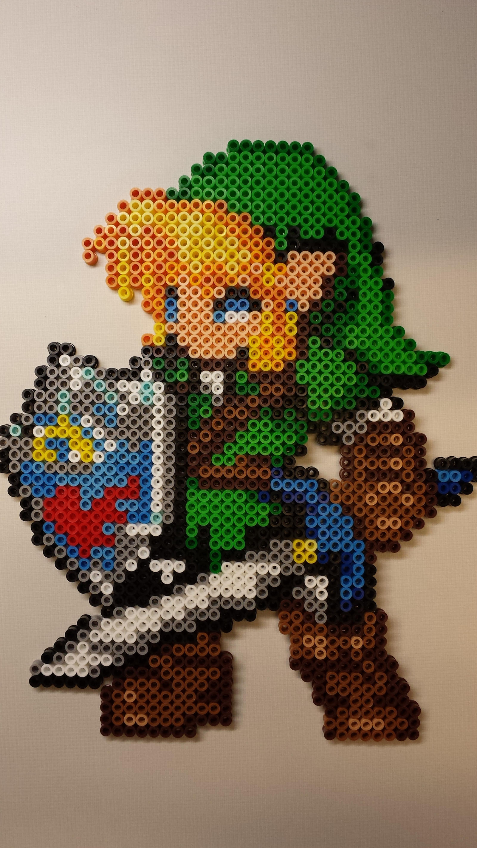 Link - LoZ - Perler