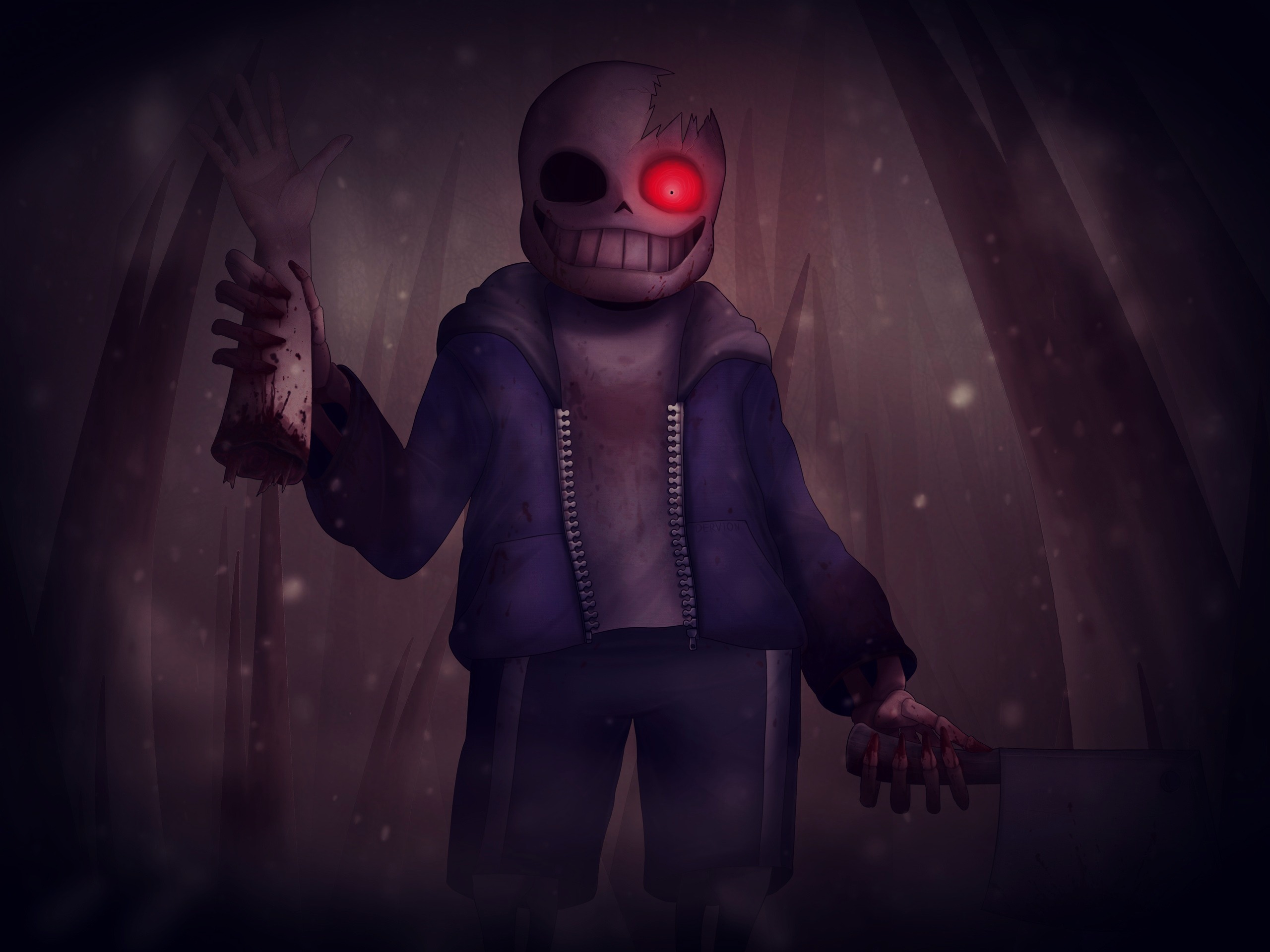 Horror Sans by BlindFezan on DeviantArt