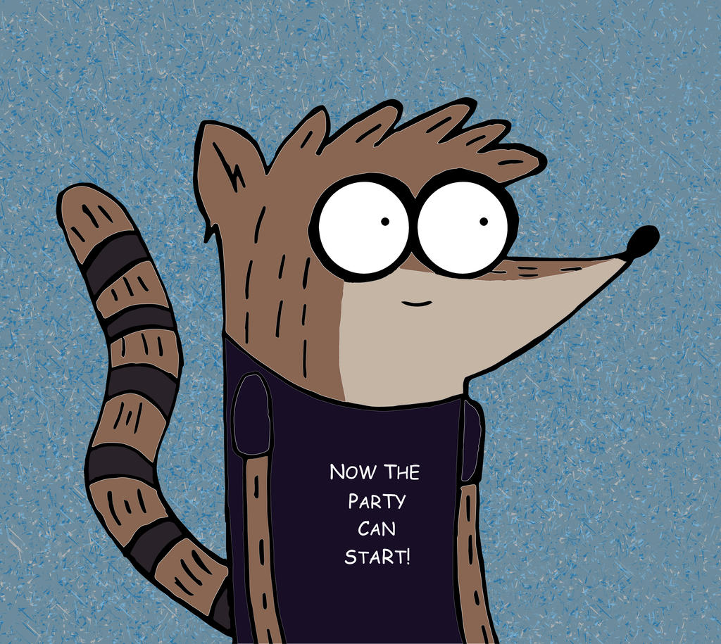 Regular Show - Rigby!!! by MyDigitalPaper on DeviantArt