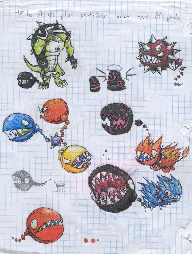 Chain chomp art-pack by NitendoFan92 on DeviantArt