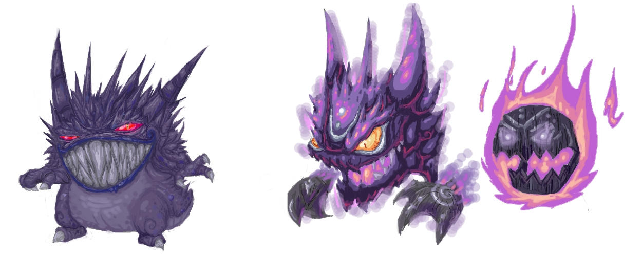 Ghost pokemons by NitendoFan92 on DeviantArt