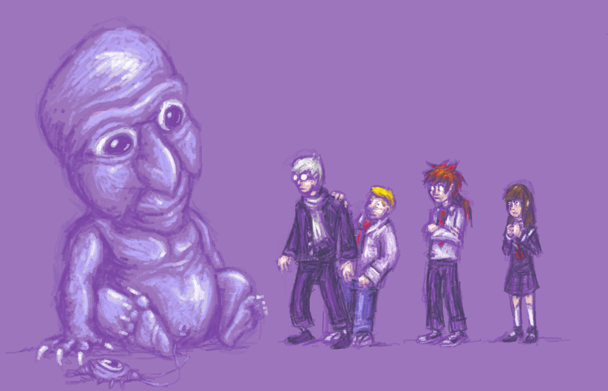 Ao Oni by Mickeymonster on DeviantArt