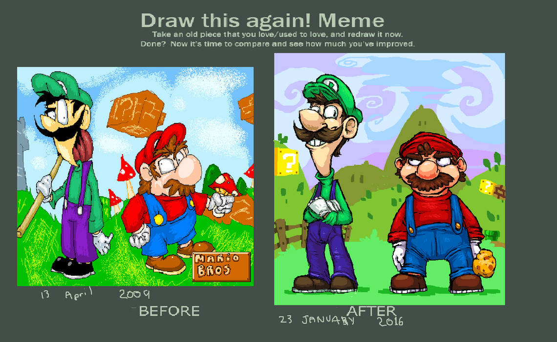 Meme Rerest Repainted Redraw meme 1 by NitendoFan92 on DeviantArt