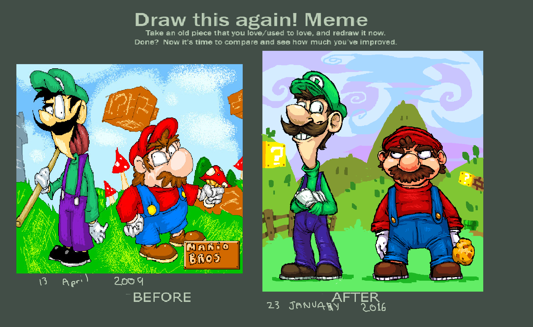 Redraw meme 1