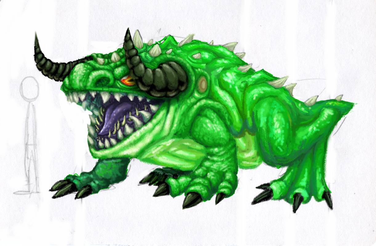 Demon Bull Frog by NitendoFan92 on DeviantArt