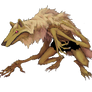 emaciated werewolf