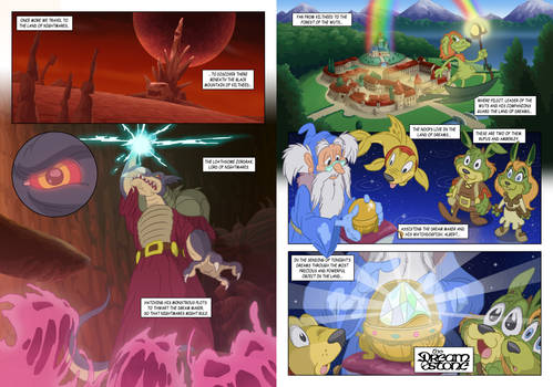 The Dreamstone Intro Pages