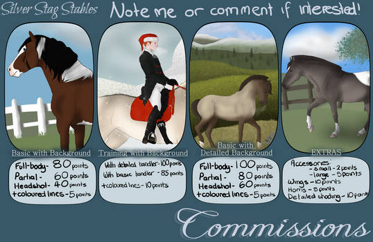Commission Information [CLOSED FOR NOW]