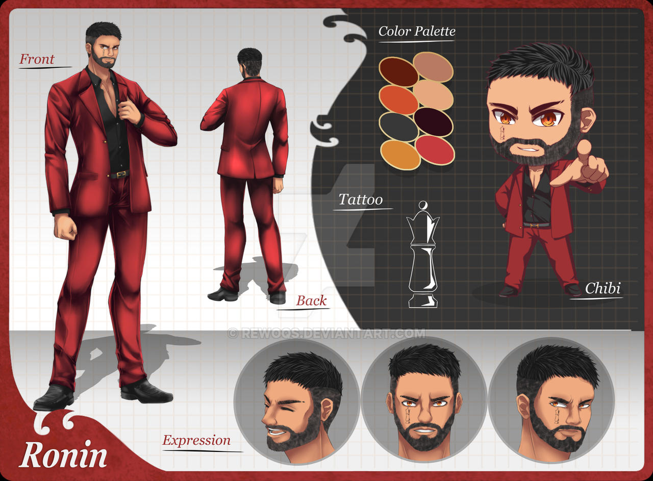 Ronin Character Sheet by Rewoqs on DeviantArt