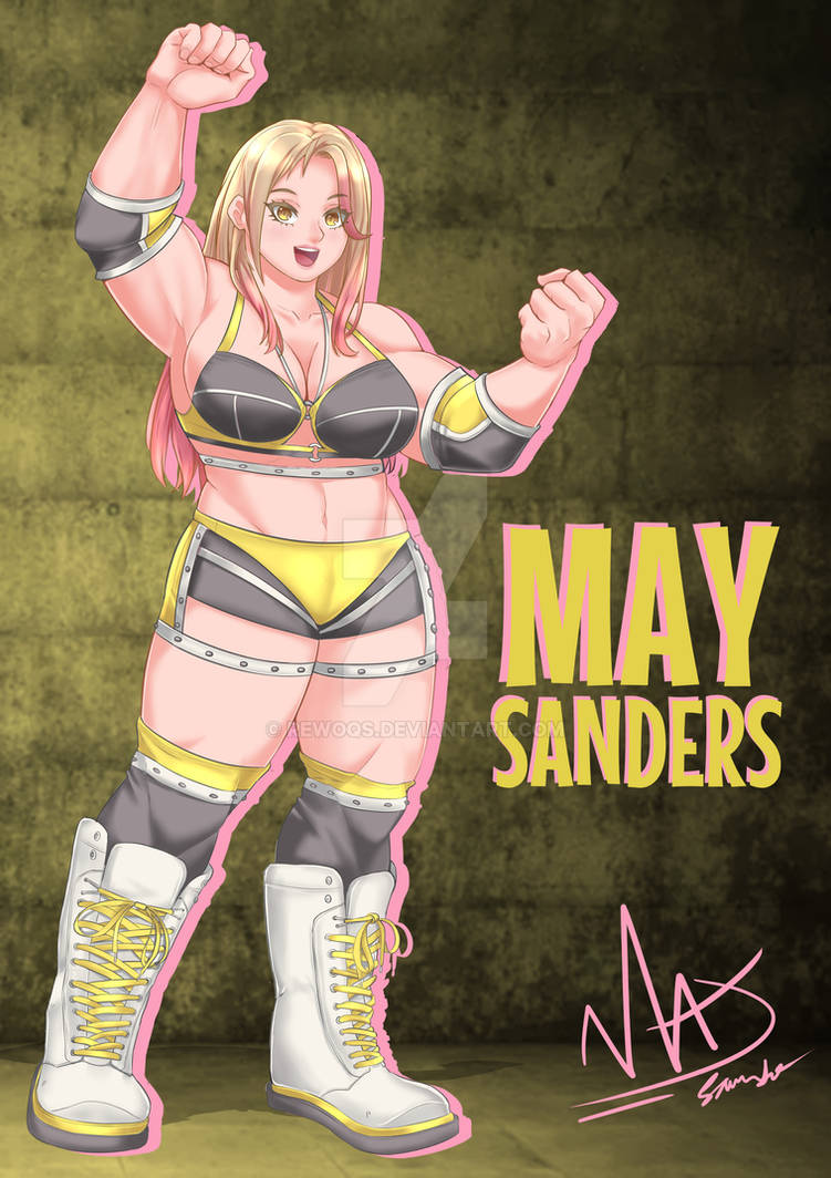 May Saunders May Sanders by Rewoqs on DeviantArt