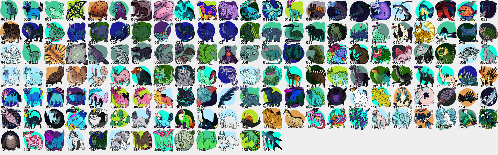 151 Critters