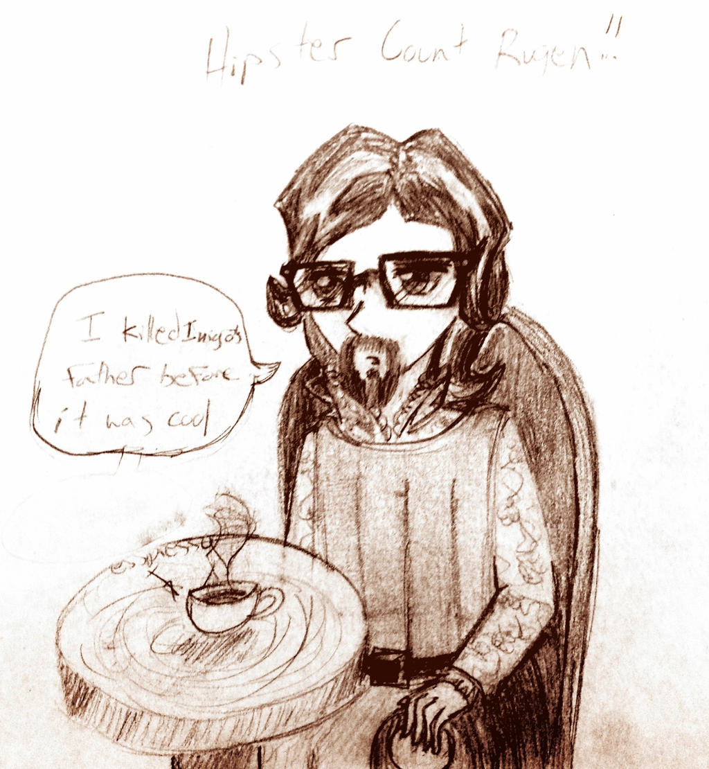 Hipster Count Rugen by Milliemewz on DeviantArt