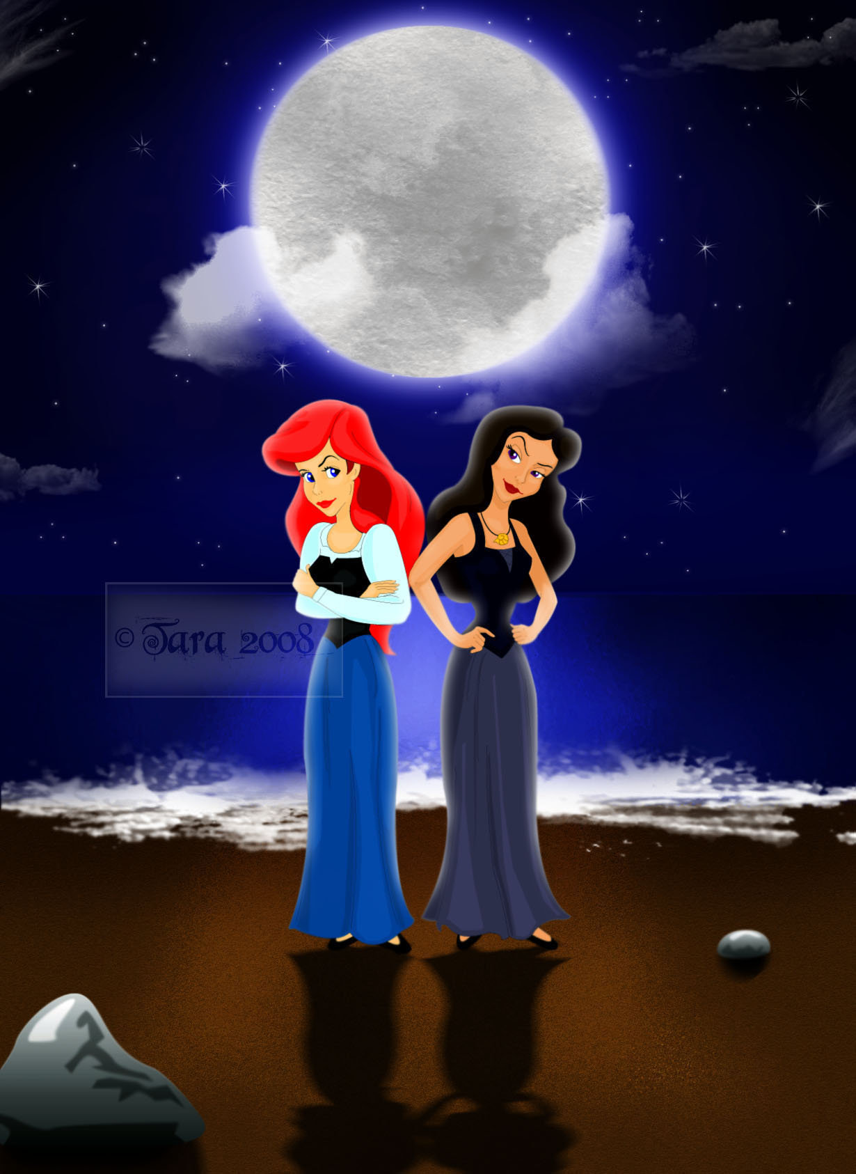 ShowDown: Ariel and Vanessa by MrSmearkase on DeviantArt