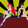 Ariel and Vanessa Pinup