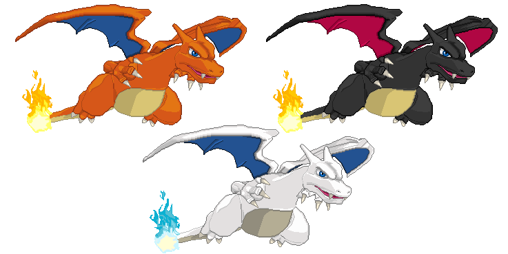 Charizard Sprite by ChaosDante on DeviantArt Charizard Sprite by ChaosDante on DeviantArt