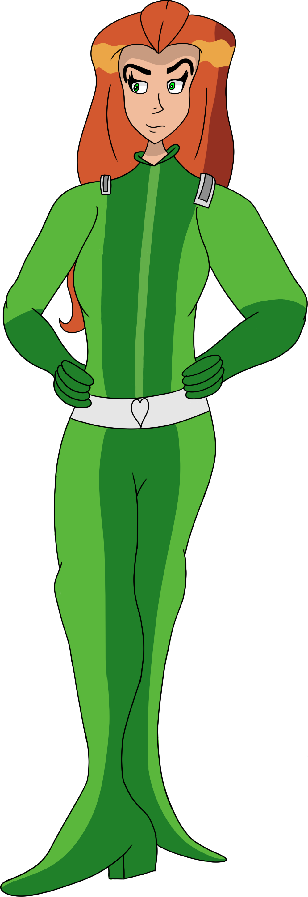 Sam Simpsons Deviantart Sam Simpson (Totally Spies) Drawing by TerryDaMan2 on DeviantArt