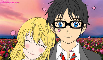 Miyazono Kaori and Arima Kousei