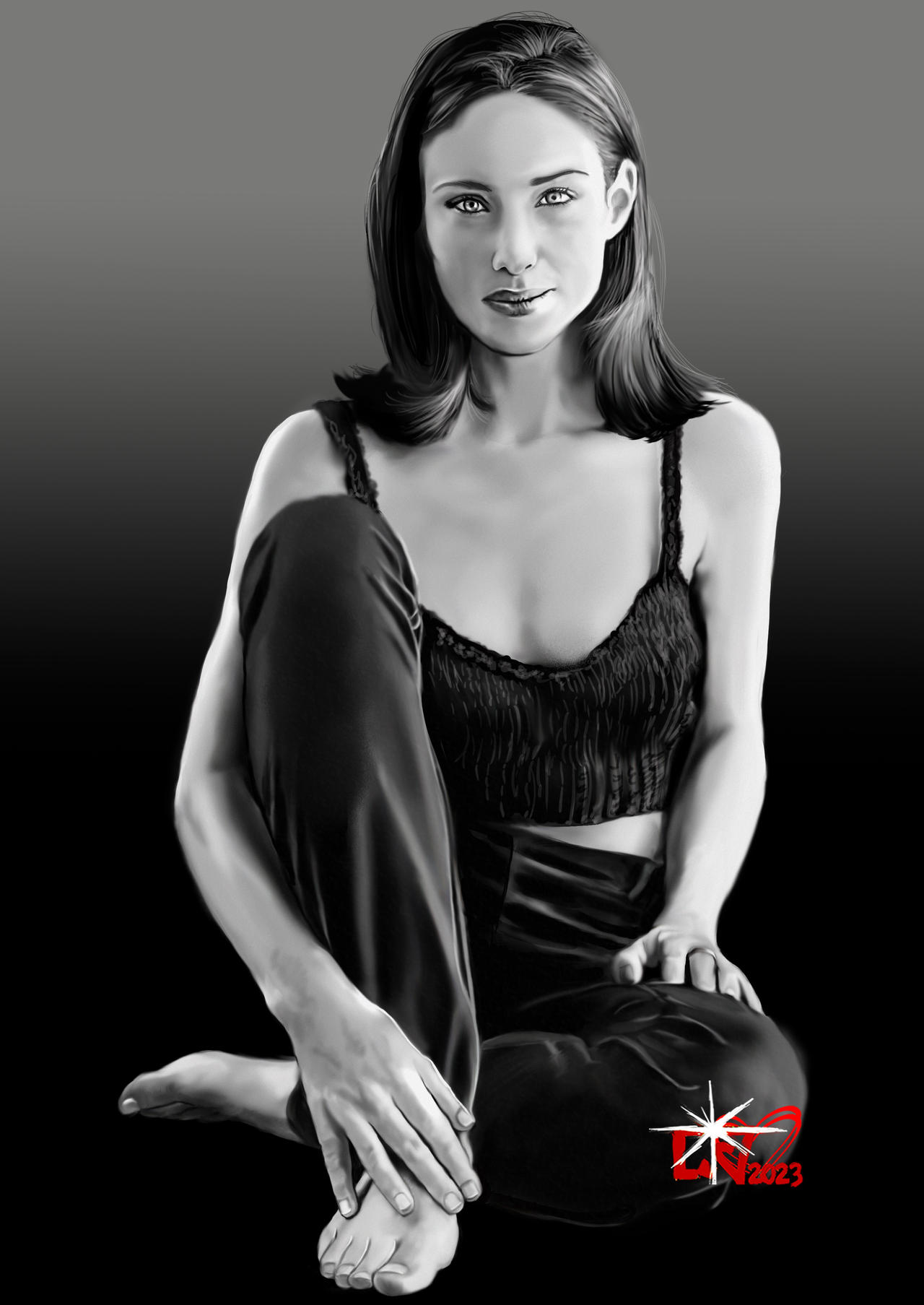 Death meets Love with Claire Forlani by che38 on DeviantArt