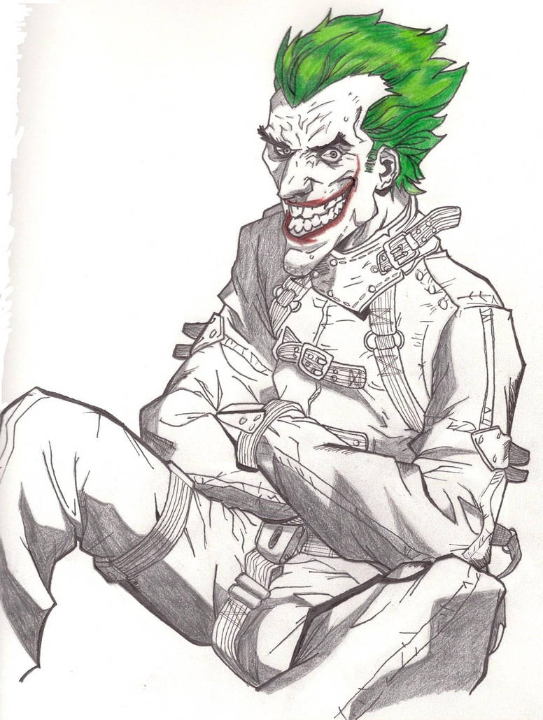 Straight-jacket Joker by MasterDrawer on DeviantArt