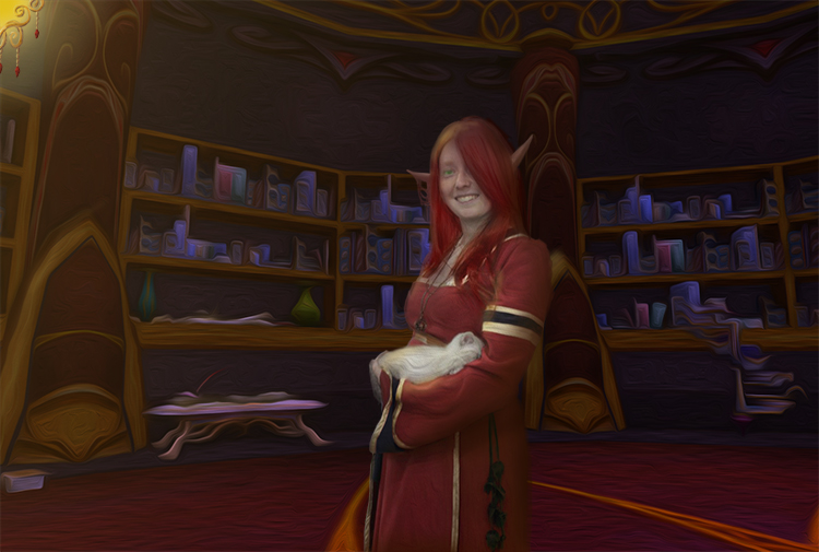 Amirynth in the library