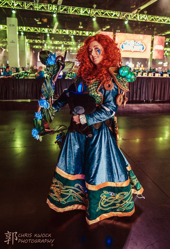 Dwarven Princess Merida, Wildhammer Hunter