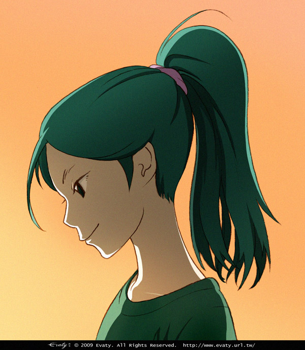 Green haired anime characters by jonatan7 on DeviantArt