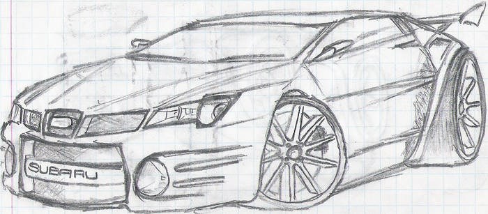 car sketches 8