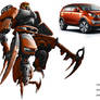 Kia Sportage transformers styl