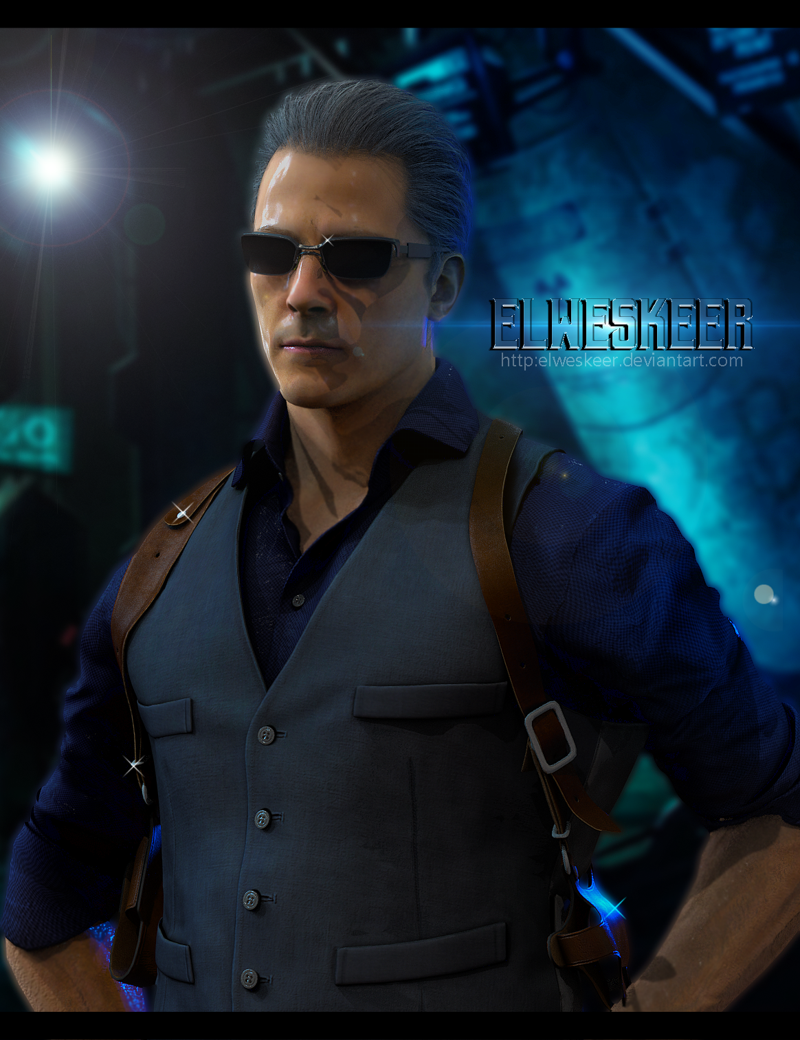 Wesker Render / Resident Evil 5 Remake by 4AHighPrice on DeviantArt