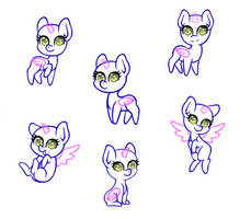 Pony Practice (Chibi)