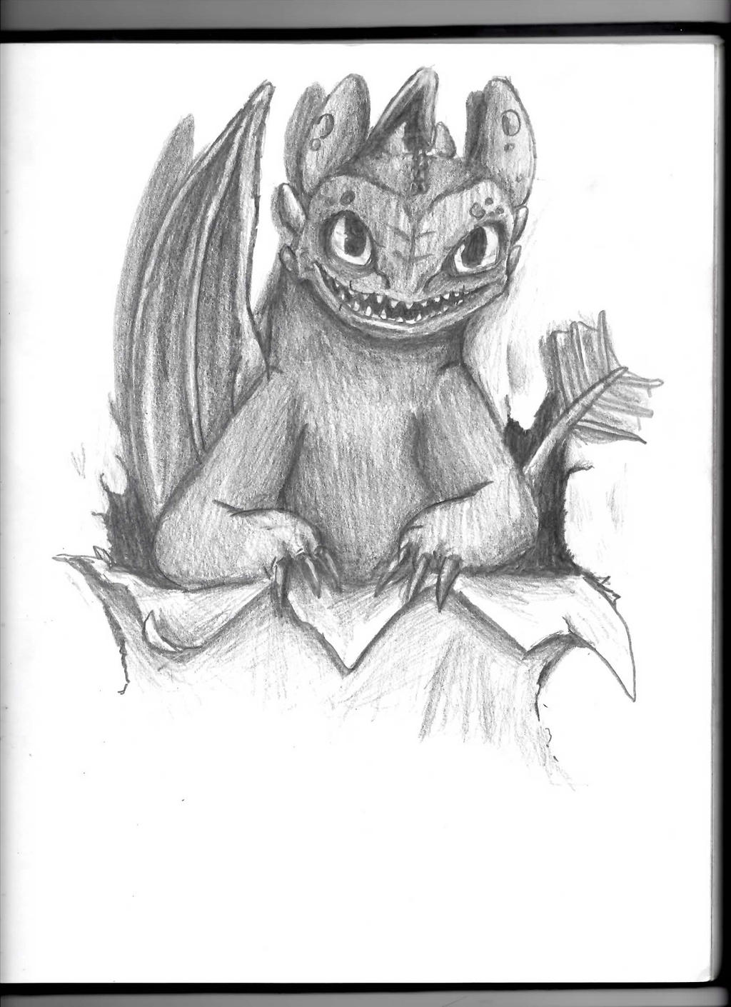Toothless Doodle by thewebsurfer97 on DeviantArt