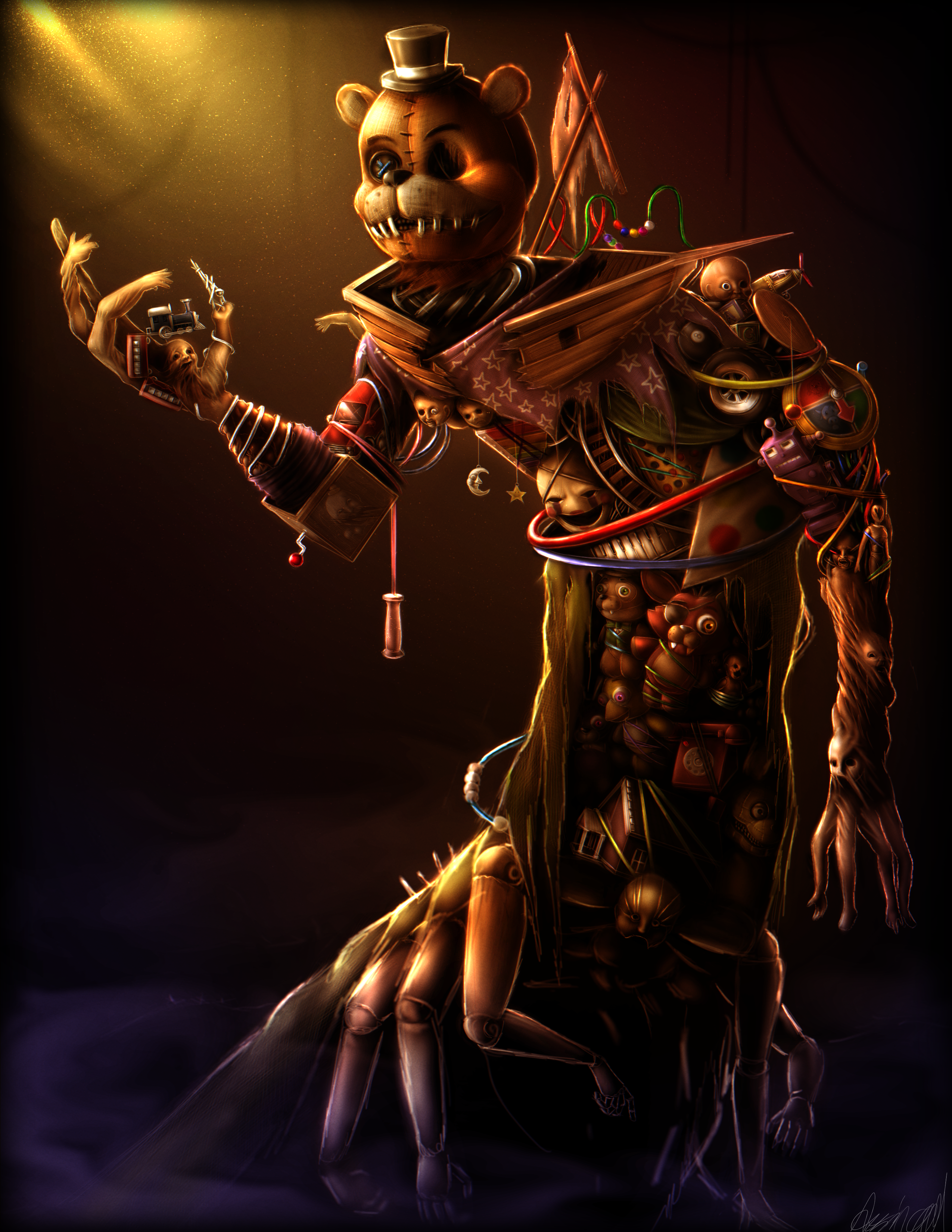 Five nights at Freddy's 3 by Leda456 on DeviantArt