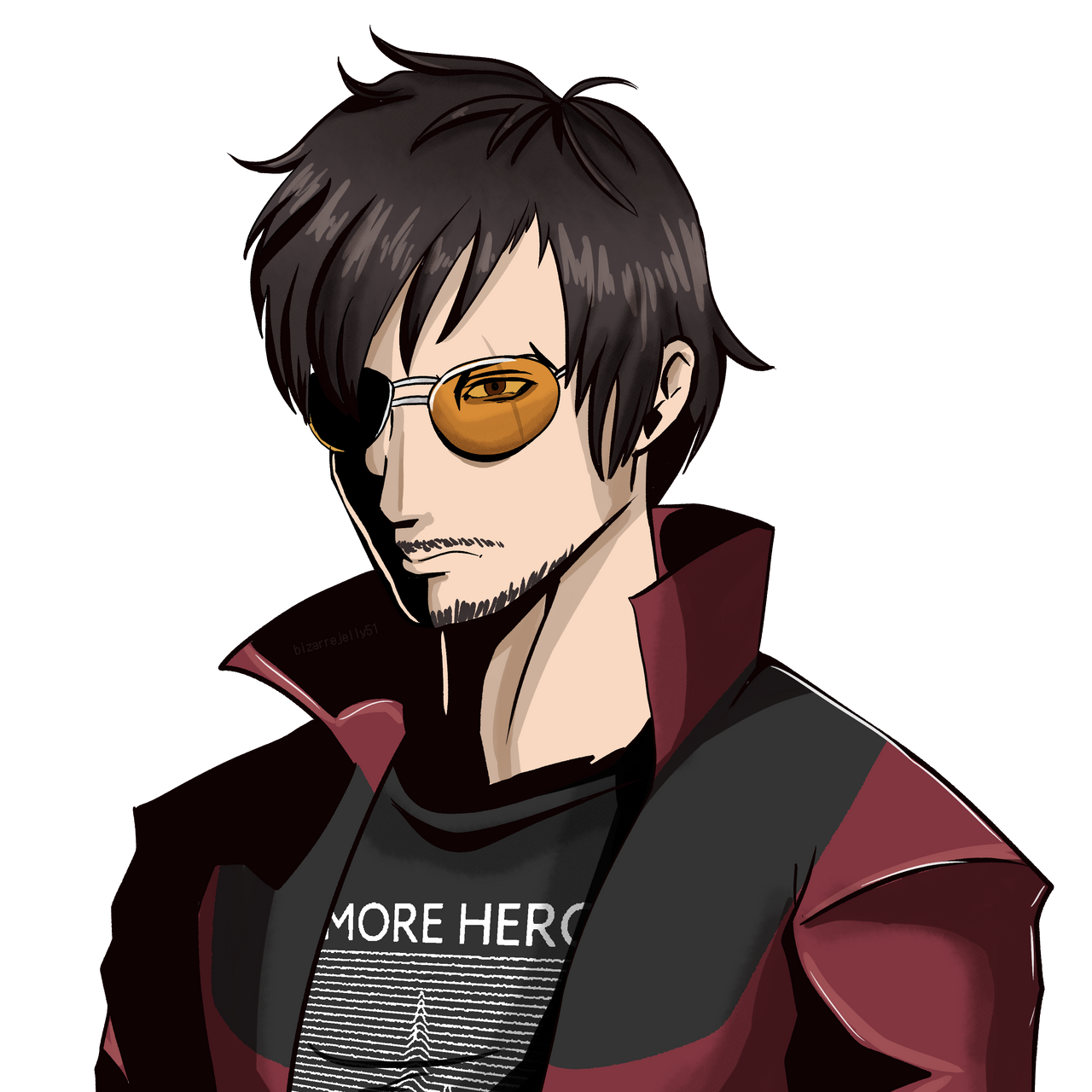 Travis Touchdown by kindofblue28 on DeviantArt