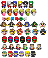 Super Smash Bros. Sprites- Tier 100