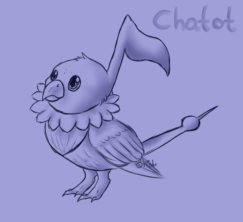 Chatot sketch