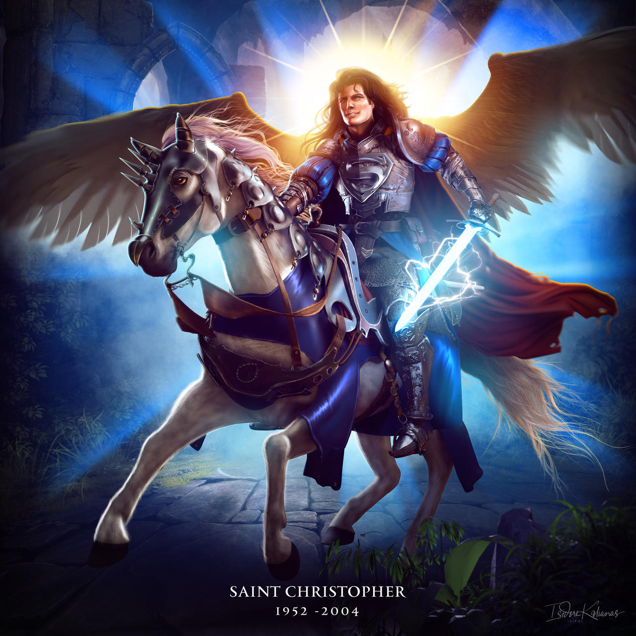 Saint-CHRISTOPHER (REEVE) by ISIKOL on DeviantArt