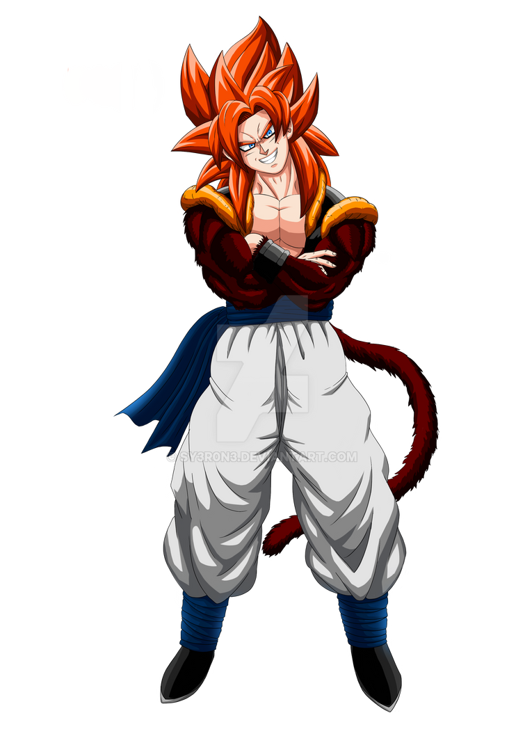 SSJ4 Gogeta by Sy3r0n3 on DeviantArt