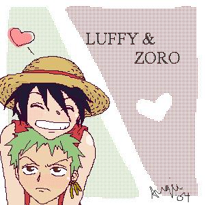 Luffy and Zoro