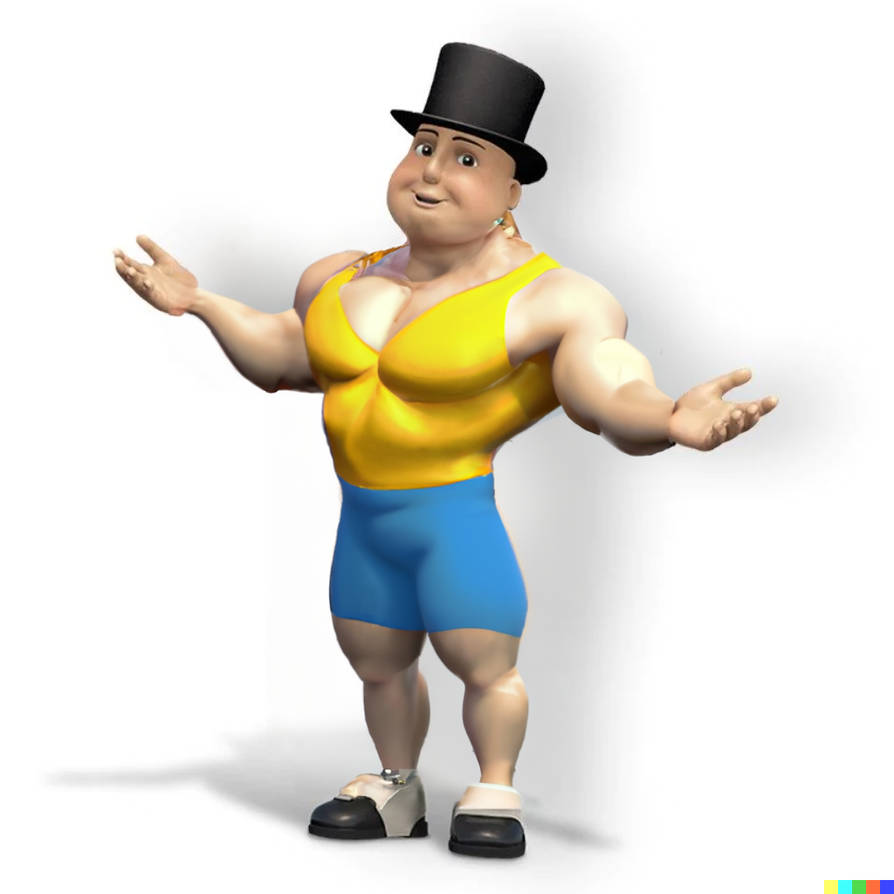 Fat Controller Pride The Fat Controller after weight loss program by IamaSonicandTailsfan on ...
