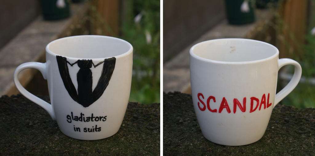 Gladiators in Suits Scandal Mug