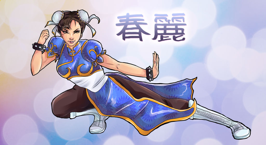 Chun Li by art-by-Shiela