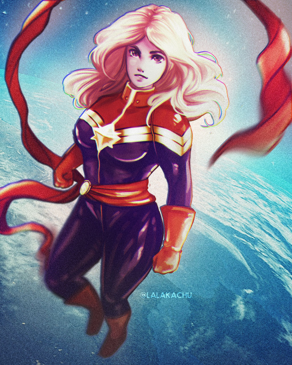 Captain Marvel by art-by-Shiela on DeviantArt