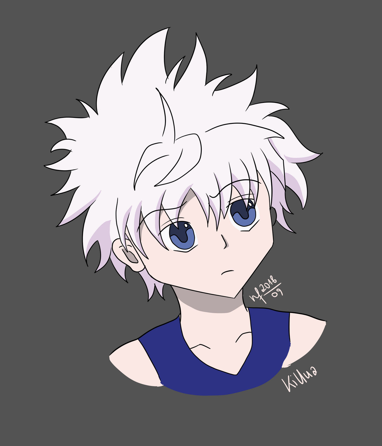 Killua Deviantart Killua by cninamon on DeviantArt
