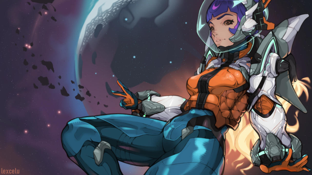 Space Ranger Overwatch Desktop Background by Lexcelu on DeviantArt
