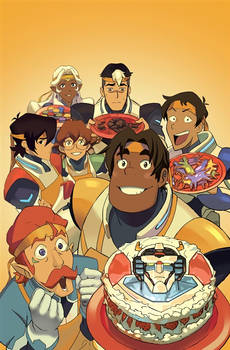 Voltron NYCC Exclusive Comic Book Cover