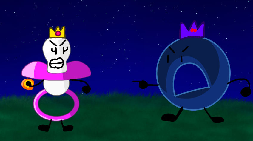 Object Shows Grand Battle - Pacifier VS Donut by AlbertandFriends on ...