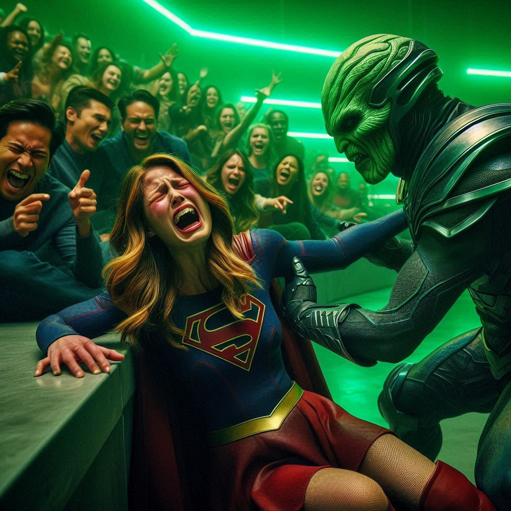 Peril Defeated Supergirl defeated 7 by moon3713 on DeviantArt