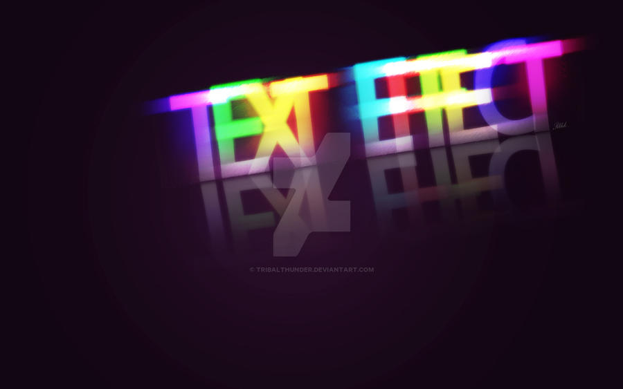 Text Effect by tribalthunder on DeviantArt