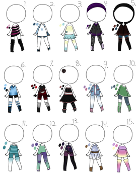 3/15 Open - Adopt Batch 08 - Misc. Outfits